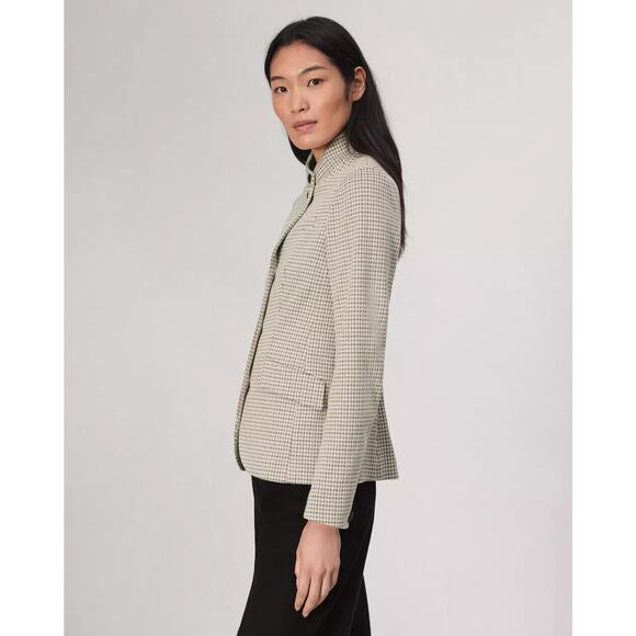 NWT rag & bone Slade Italian Plaid Blazer Size 8 Grey Multi #3E505 - Picture 4 of 13